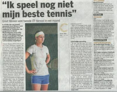 geen info
